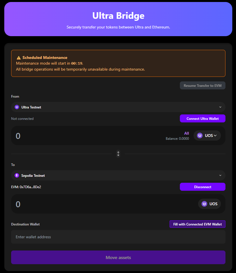 Scheduled Maintenance
